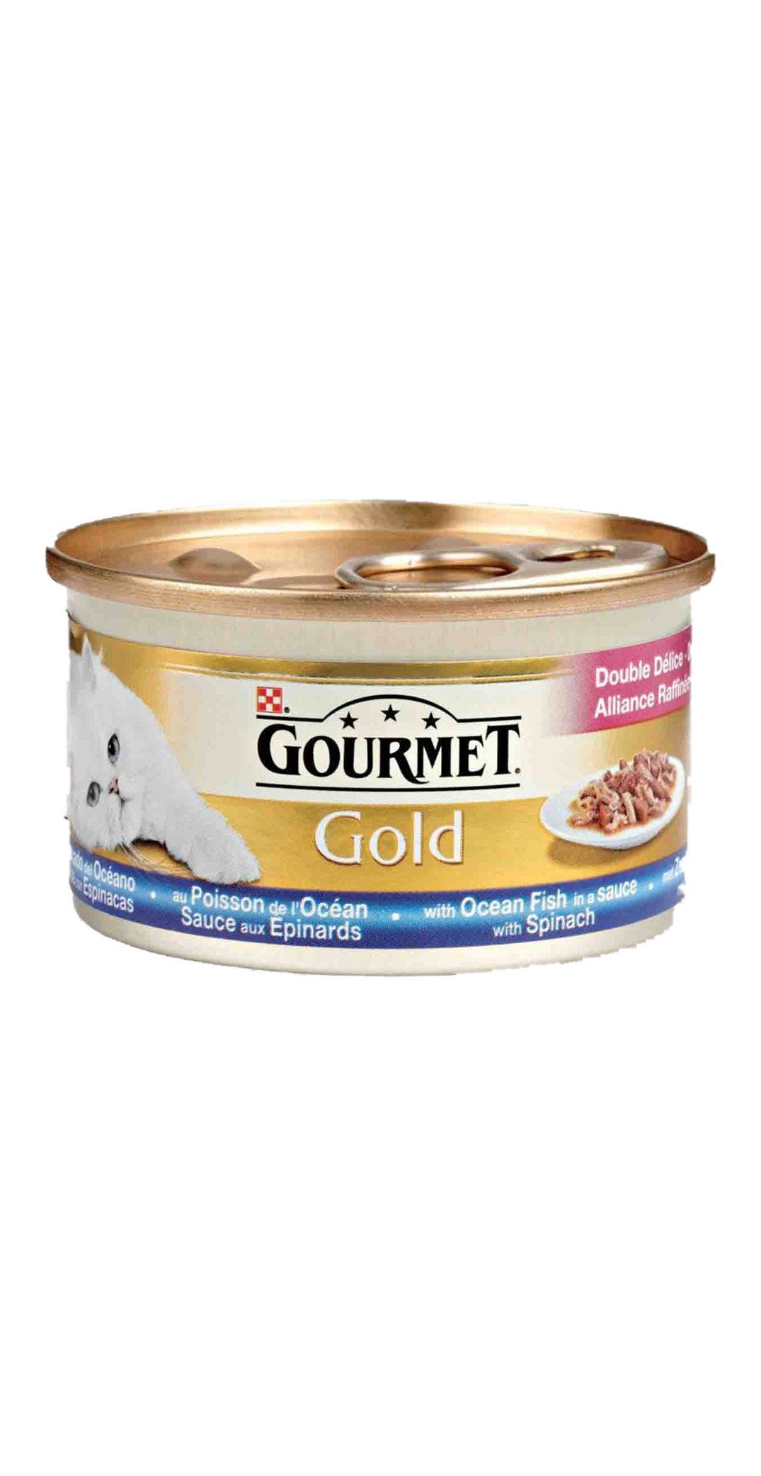 GOURMET POISSON ET EPINARDS 85G
